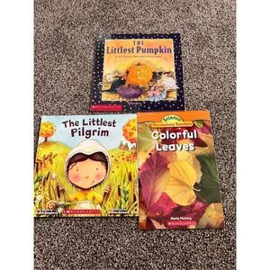 3 Scholastic Fall themed books
